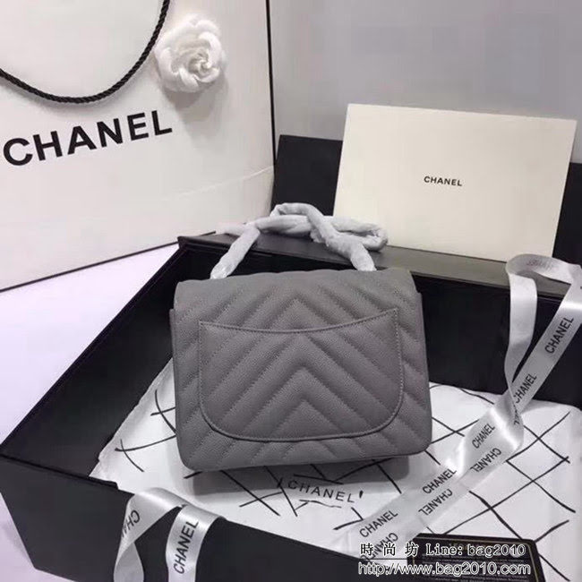 香奈兒CHANEL 升級版V線1115進口球紋皮肩背斜跨鏈條包 DSC1347